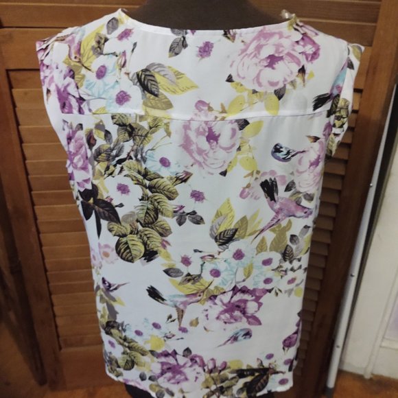 Worthington Flowered Tank Tunic - Picture 2 of 5